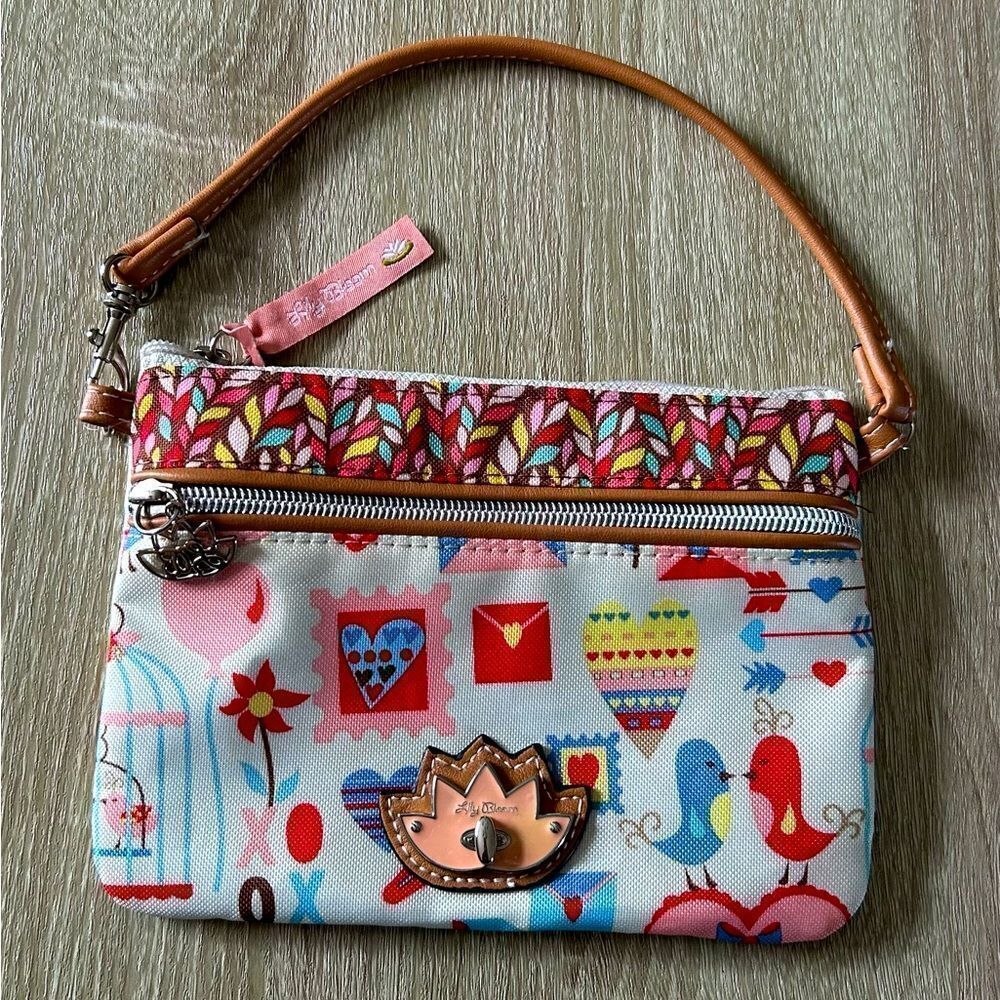 NWOT … LILY BLOOM “Be Mine” Purse / Wristlet And/Or Clutch